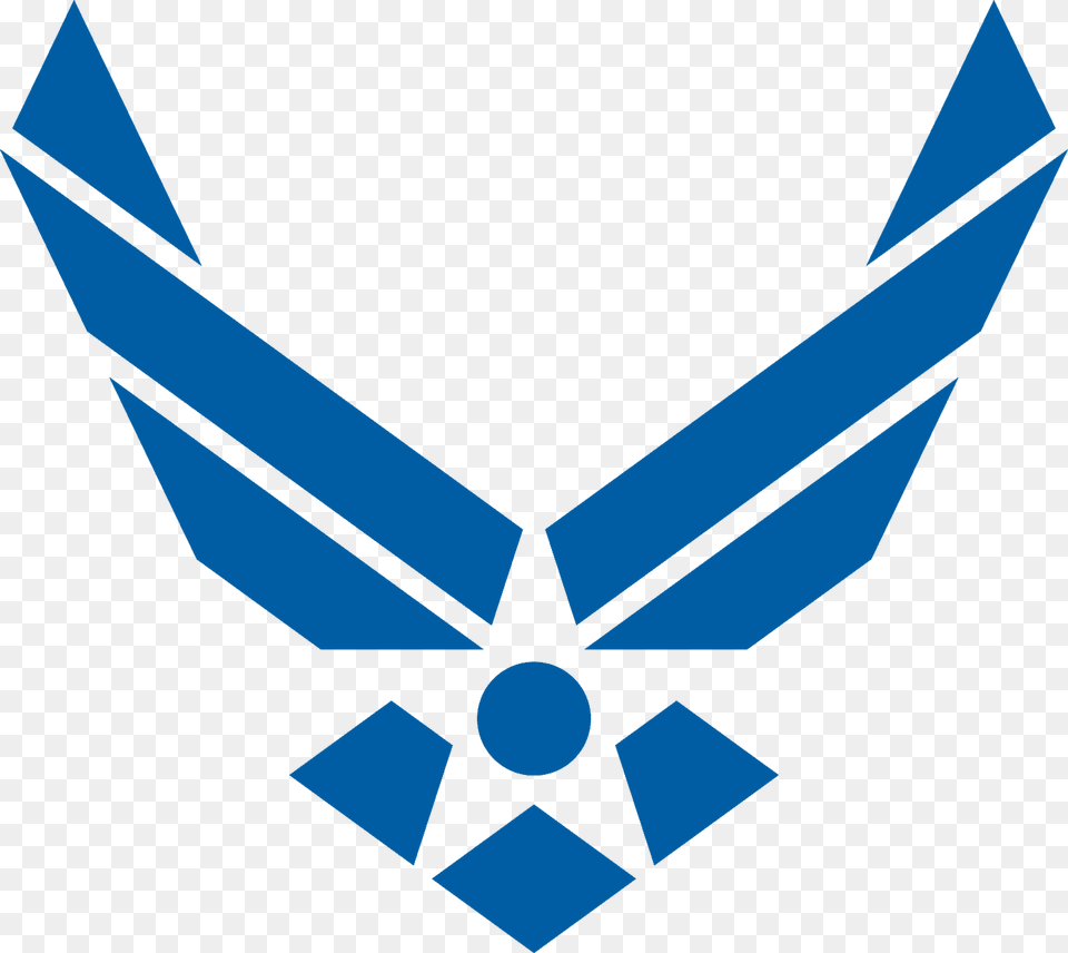 Air Space Forces Intellectual Us Air Force Logo, Emblem, Symbol, Animal, Fish Png