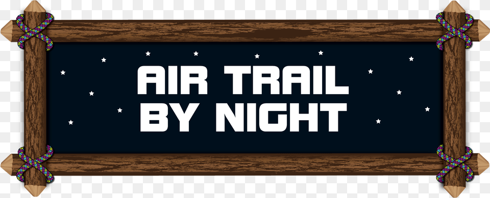 Air Trail By Night Wooden Sign Wood, Scoreboard Free Png