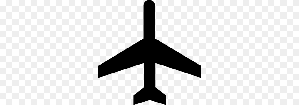 Air Travel Computer Icons Package Tour Airplane, Gray Free Transparent Png