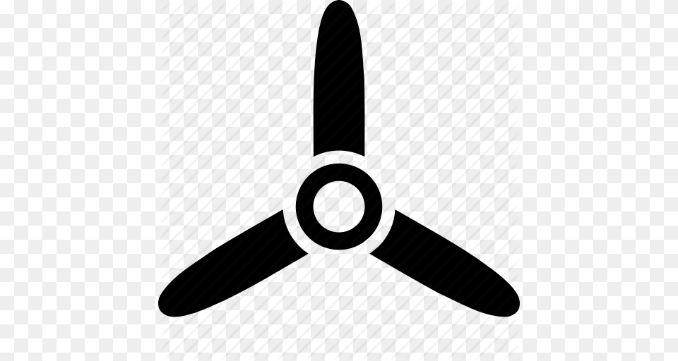 Air Turbine Blade Fan Prop Propeller Rotor Screw Icon, Machine Png Image