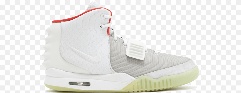 Air Yeezy 2 Nrg Nike Air Yeezy 2 Platinum, Clothing, Footwear, Shoe, Sneaker Free Transparent Png