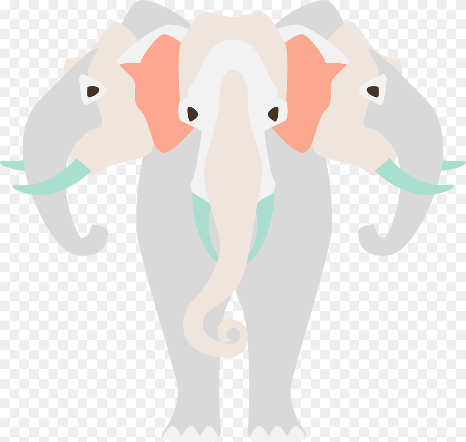 Airavata Elephant To Carry Hindu God Indra Clipart, Animal, Bear, Mammal, Wildlife Free Png Download