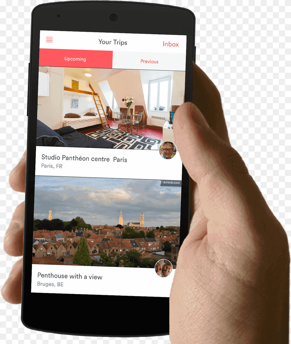 Airbnb App Store Air Bnb App On Phone, Electronics, Mobile Phone, Person, Adult Free Png