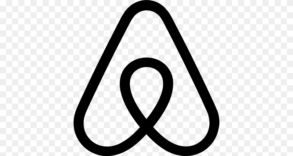 Airbnb Brand Icon, Gray Free Png Download