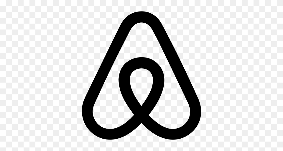 Airbnb Hospitality Logo Icon With And Vector Format For, Gray Free Transparent Png