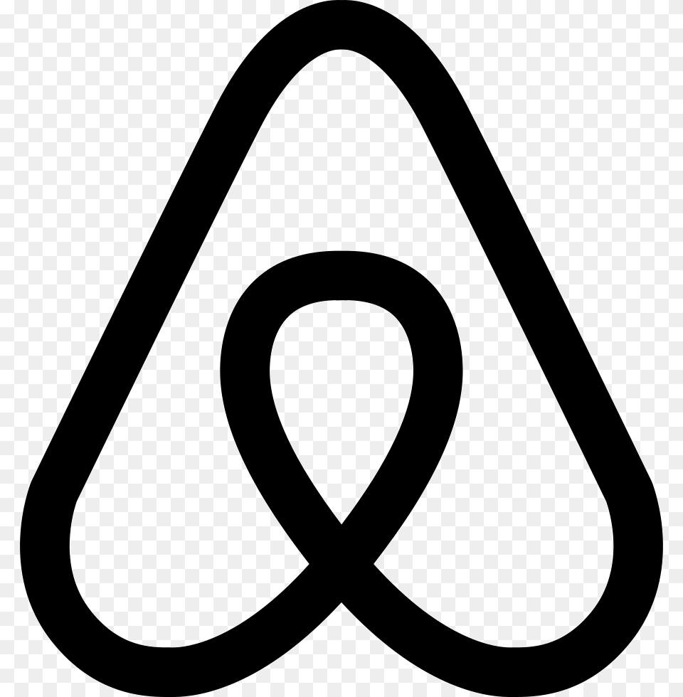 Airbnb Icon Airbnb, Symbol, Triangle, Sign, Bow Free Png Download