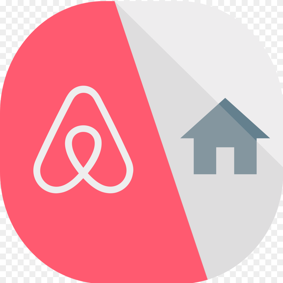 Airbnb Meaningful Logo, Sign, Symbol, Triangle Free Transparent Png