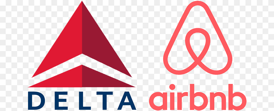 Airbnb Partnering With Delta, Triangle, Logo Free Transparent Png