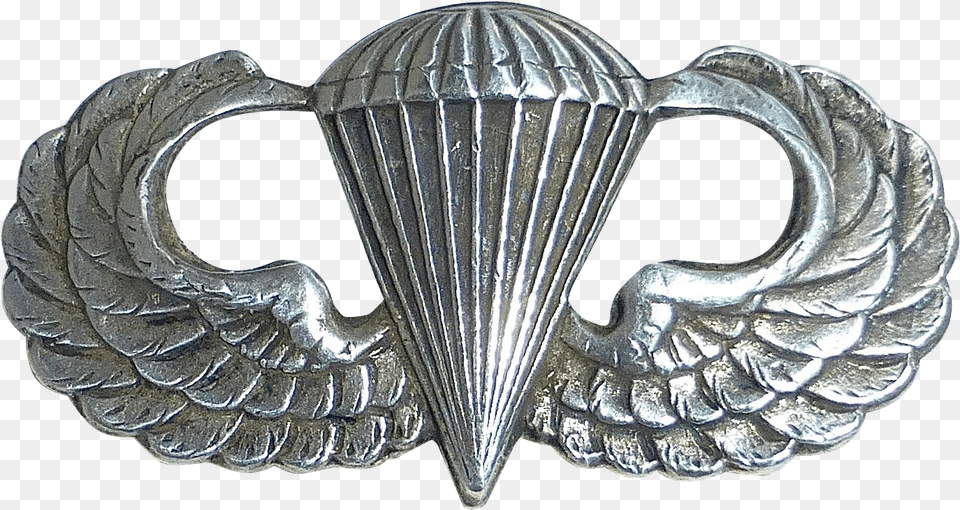 Airborne Parachutes Wings Tattoo, Accessories, Logo, Symbol Free Png Download