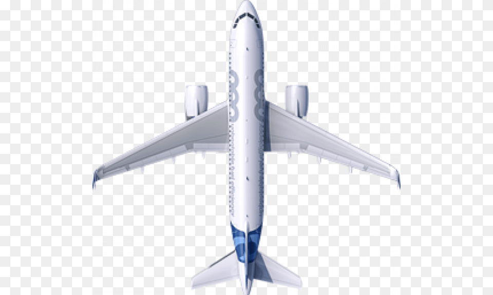 Airbus A320 Top Down, Aircraft, Airliner, Airplane, Flight Free Png