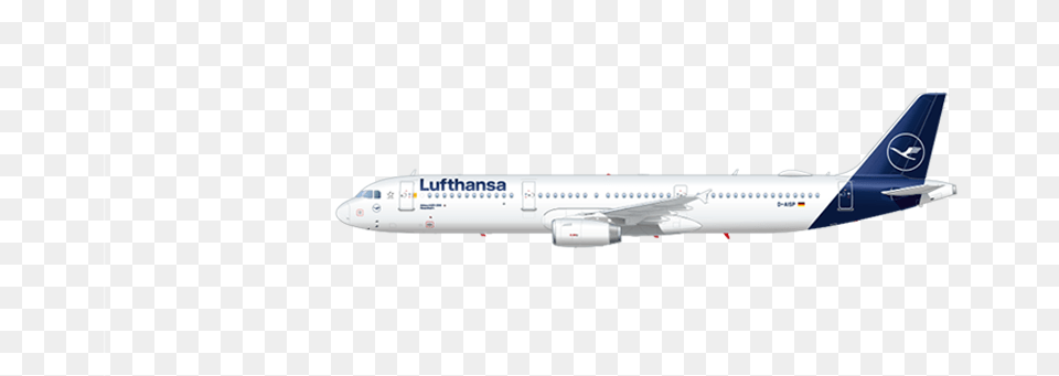 Airbus Lufthansa Aircraft, Airliner, Airplane, Flight, Transportation Free Transparent Png