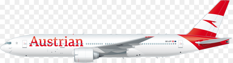 Airbus Austrian Airlines Plane, Aircraft, Airliner, Airplane, Transportation Png