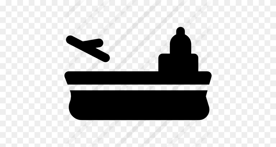 Aircraft Carrier, Gray Free Transparent Png