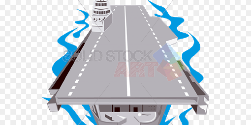 Aircraft Carrier Cartoon, Aircraft Carrier, Military, Navy, Ship Free Png Download