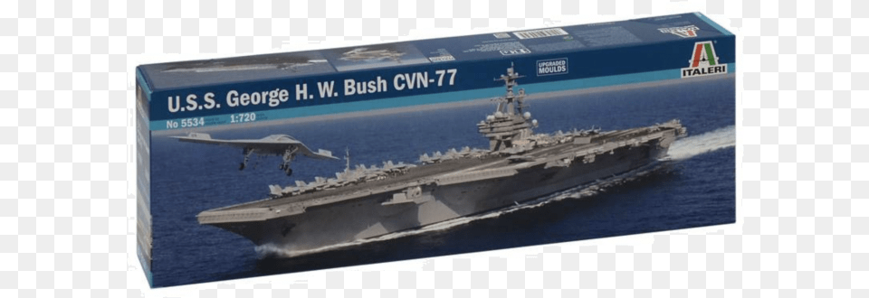 Aircraft Carrier George Hw Bush Scale Model, Navy, Aircraft Carrier, Vehicle, Transportation Free Png Download