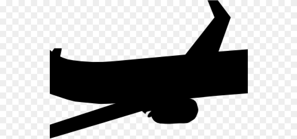 Aircraft Clipart Airplane Wing Airliner, Gray Free Transparent Png