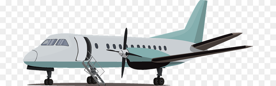 Aircraft Clipart Fokker, Airliner, Airplane, Transportation, Vehicle Png Image