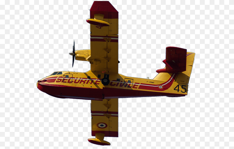 Aircraft Fire Extinguishing Aircraft Isolated Flyer Fire Airplane, Animal, Bird, Flying, Transportation Free Png