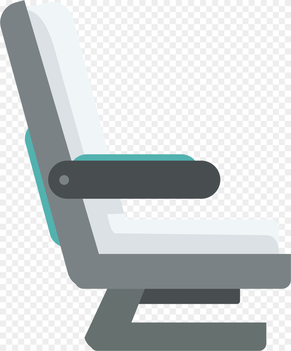 Aircraft Flat Seats Transprent Airplane Seat Illustration, Furniture, Chair, Cushion, Home Decor Free Png