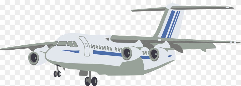 Aircraft Passengers Clip Arts Avion Clipart, Airliner, Airplane, Transportation, Vehicle Free Png Download