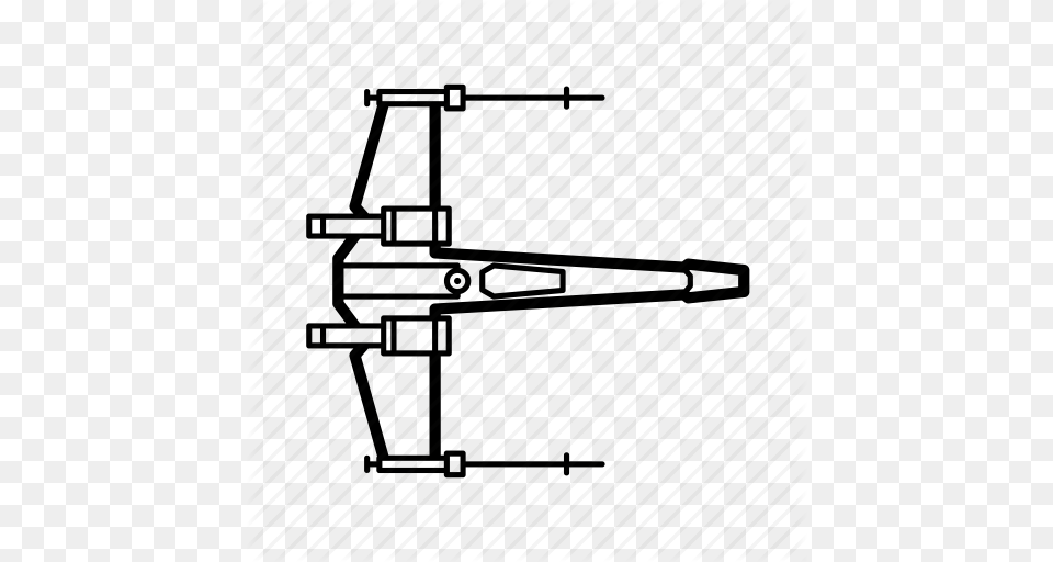Aircraft Rebel Alliance Star Wars Starwars X Wing Icon, Device Png Image