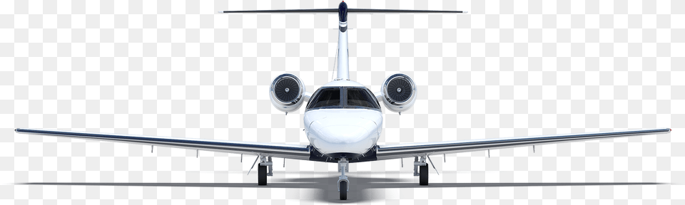 Aircraft Vector Jet Citation Ii Front View, Transportation, Flight, Vehicle, Airplane Free Png Download