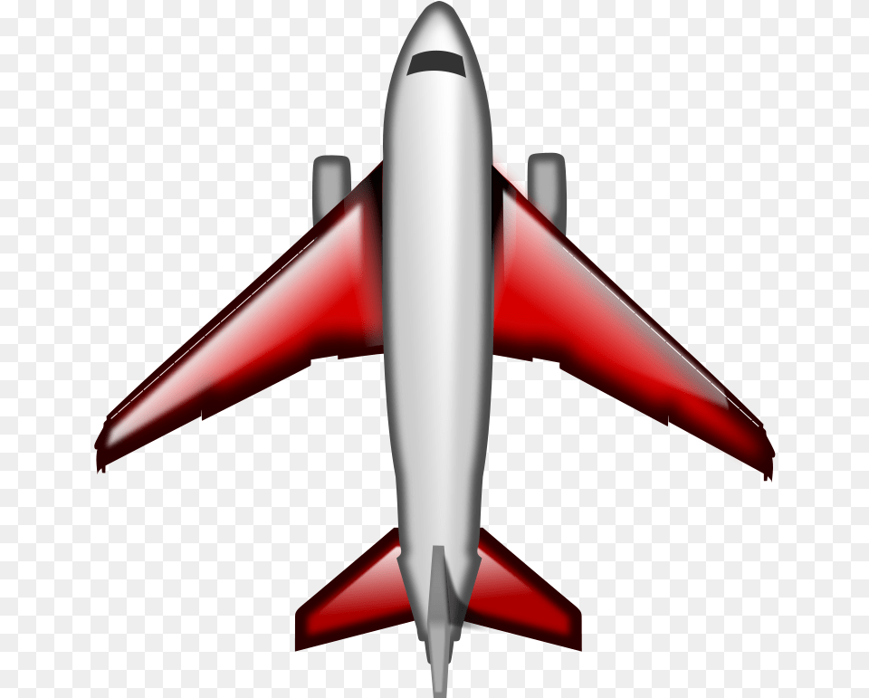 Aircraft Vector Vintage Airplane Cartoon Airplane Top View, Airliner, Vehicle, Transportation, Rocket Free Png