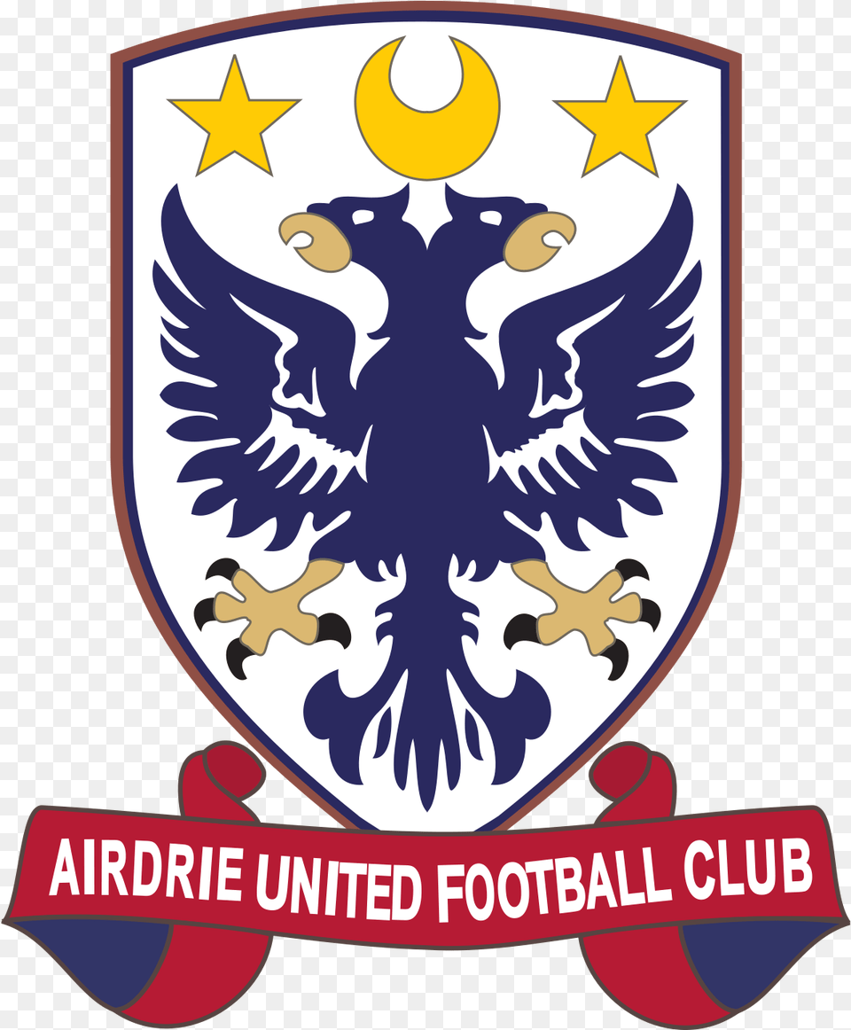 Airdrieonians Football Club Wikipdia Airdrie United, Emblem, Symbol, Armor, Logo Png