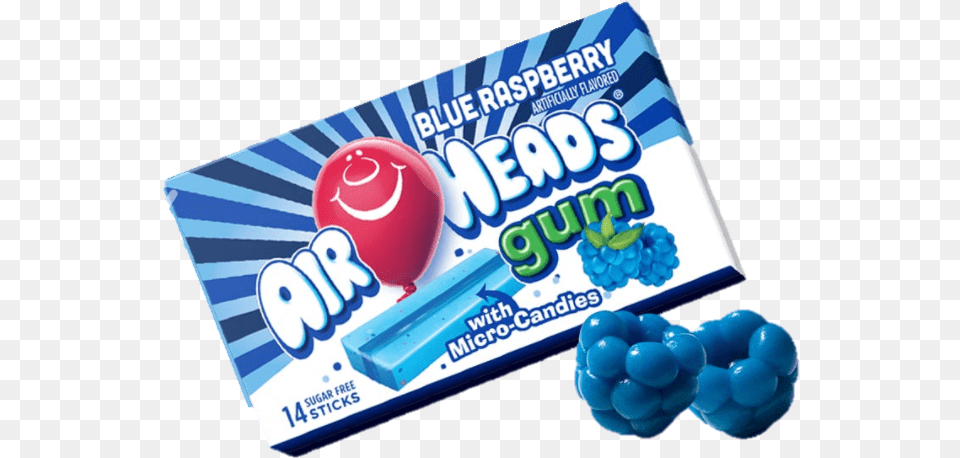 Airheads Gum Blue Raspberry Flavor Brows Shop Amp Buy Png