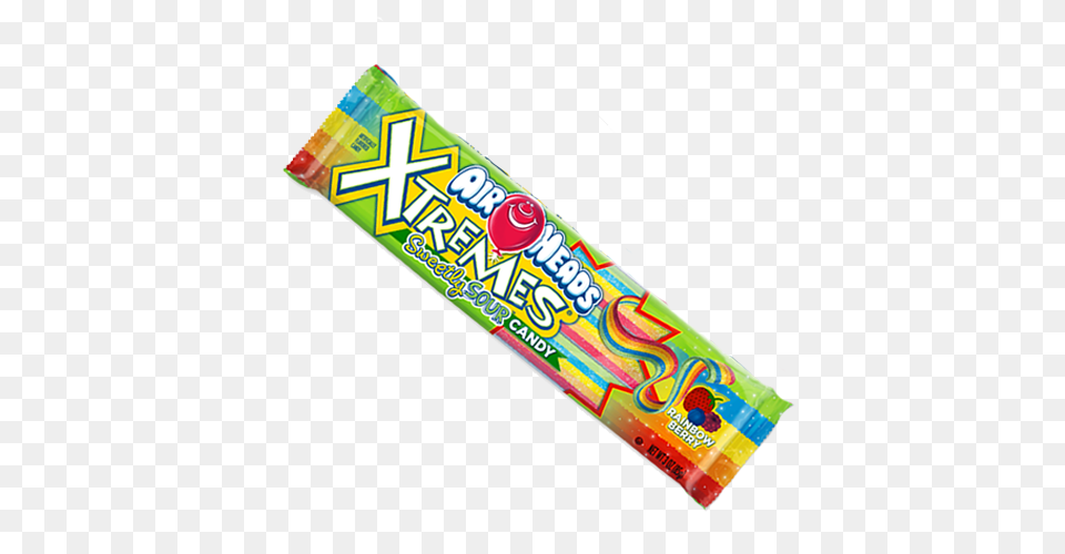 Airheads Xtremes Rainbow Berry Sweetly Sour Candy Belts, Food, Sweets, Dynamite, Weapon Free Png