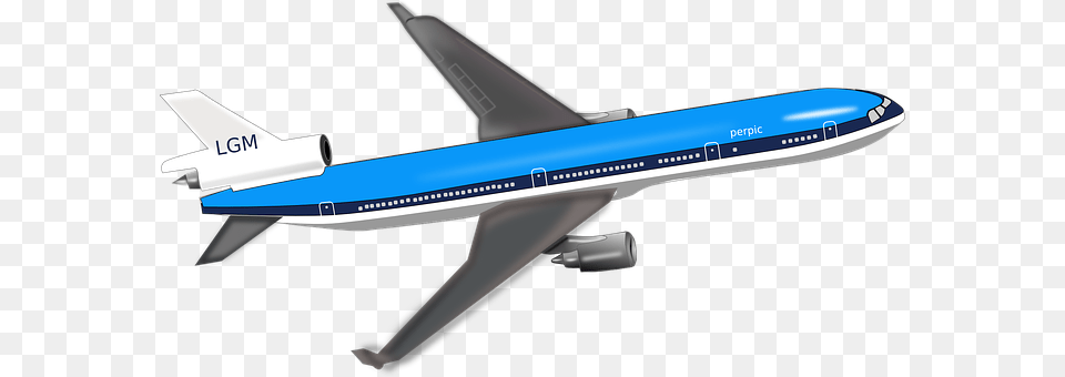 Airline Aircraft, Airliner, Airplane, Transportation Free Transparent Png
