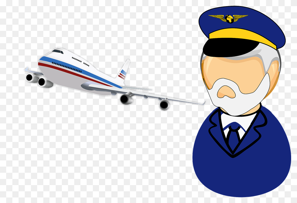 Airline Captain Pilot Clipart, Aircraft, Transportation, Person, Officer Free Png Download