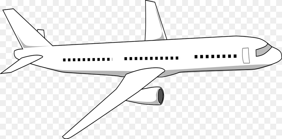 Airliner Clipart, Aircraft, Airplane, Vehicle, Transportation Png