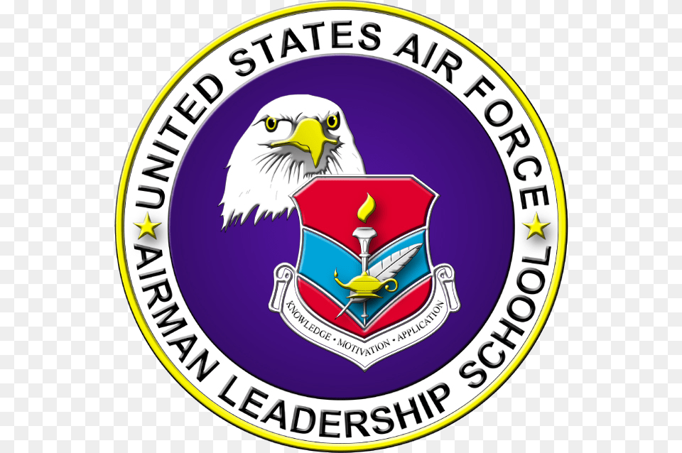 Airman Leadership School United States Air Force Airman Leadership School, Logo, Badge, Emblem, Symbol Free Png Download