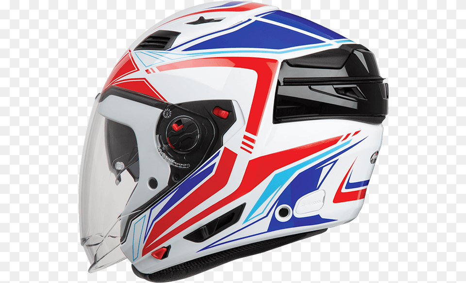 Airoh Executive Line Blue Gloss Discounted At Motorcycle Helmet, Crash Helmet Png Image