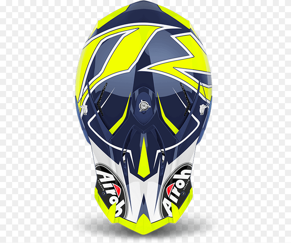 Airoh Terminator Open Vision Shock Blue From Shop Woodford Reserve, Crash Helmet, Helmet, Clothing, Hardhat Png