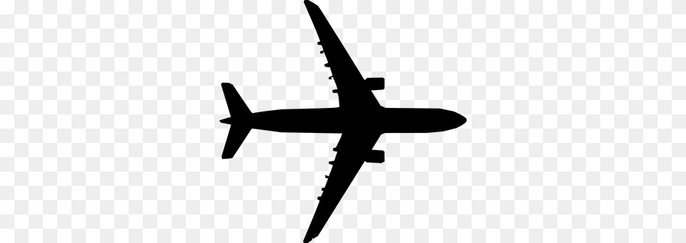 Airplane Gray Png