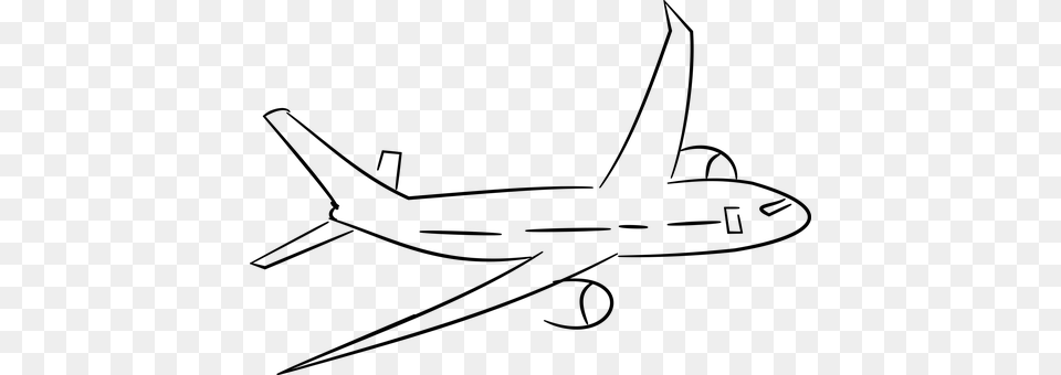 Airplane Gray Free Png