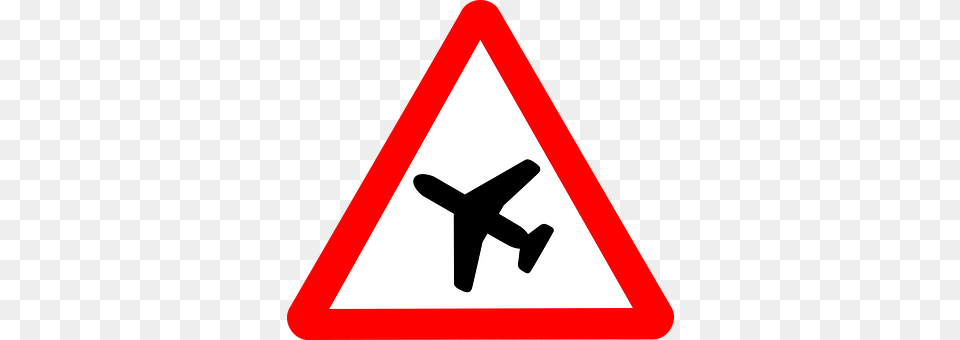 Airplane Sign, Symbol, Road Sign Png