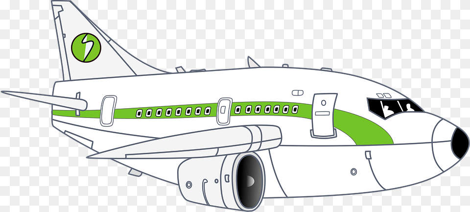 Airplane Aircraft, Airliner, Transportation, Vehicle Png Image