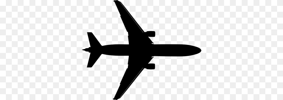 Airplane Gray Free Transparent Png