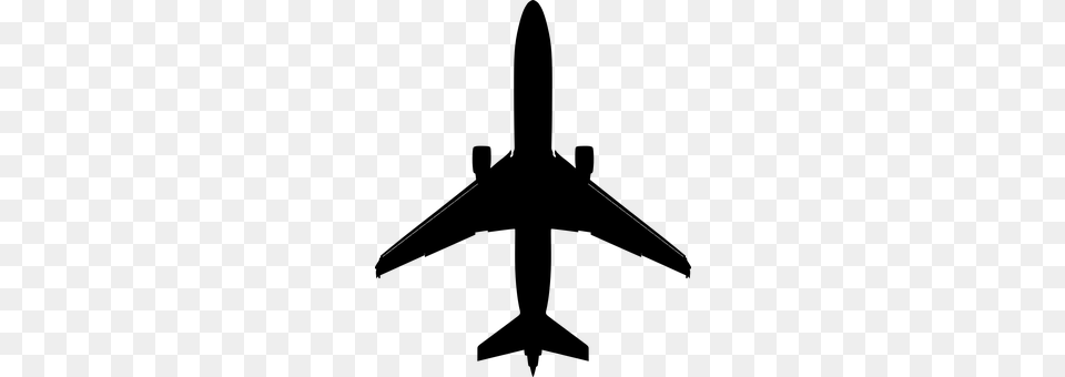 Airplane Gray Png Image