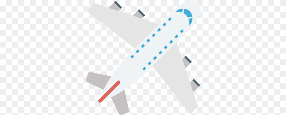 Airplane Aero Plane Color Vector Icon Aircraft, Airliner, Transportation, Vehicle, Jet Png Image