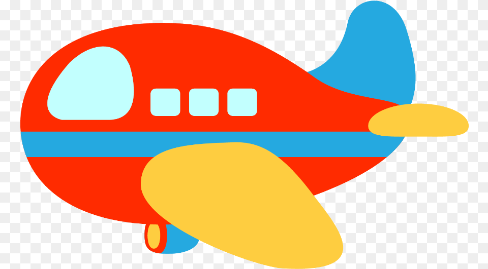 Airplane Aircraft Clip Art Clipart Meios De Transporte, Transportation, Vehicle, Animal, Fish Free Png Download