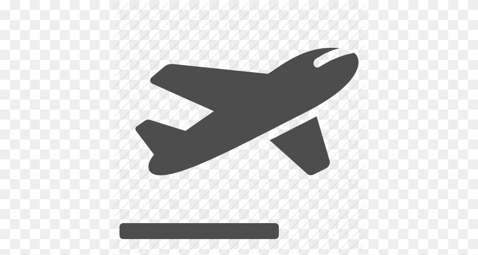 Airplane Airport Flying Landing Strip Plane Runway Icon Icon, Aircraft, Transportation, Vehicle, Airliner Png
