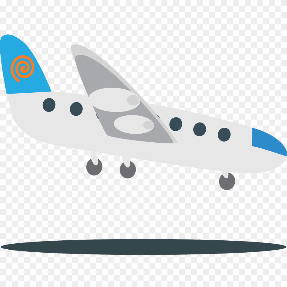 Airplane Arrival Emoji Clipart, Aircraft, Jet, Transportation, Vehicle Free Png