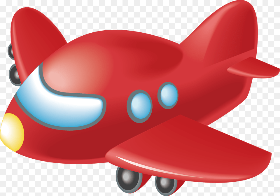 Airplane Car Clip Art Toy Aircraft Truck Clip Art Airplane Red, Jet, Transportation, Vehicle, Clothing Free Png Download