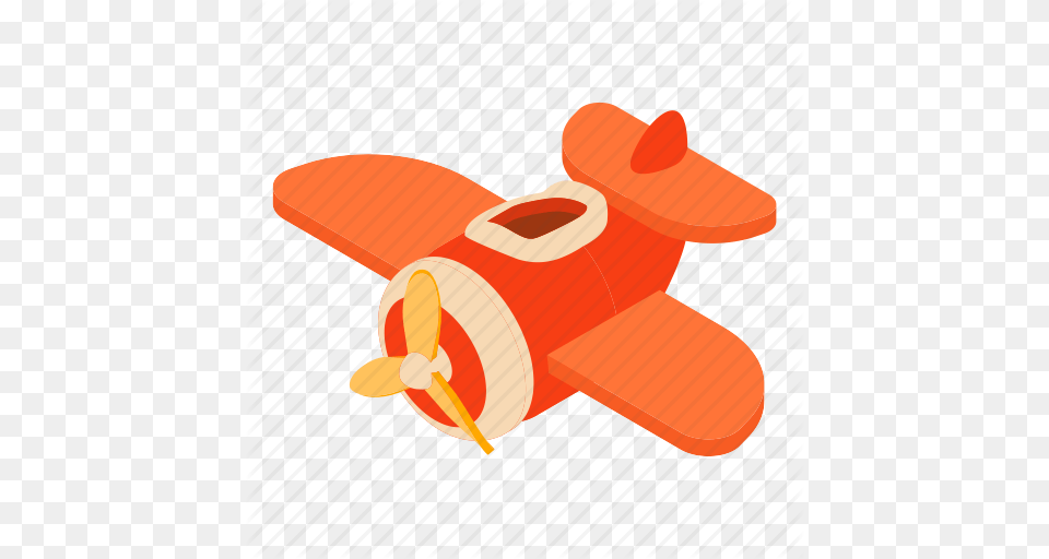 Airplane Cartoon Flight Fly Fun Plane Toy Icon, Dynamite, Weapon, Machine, Propeller Free Png Download