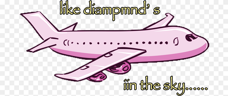 Airplane Cartoon No Background, Aircraft, Airliner, Transportation, Vehicle Free Transparent Png