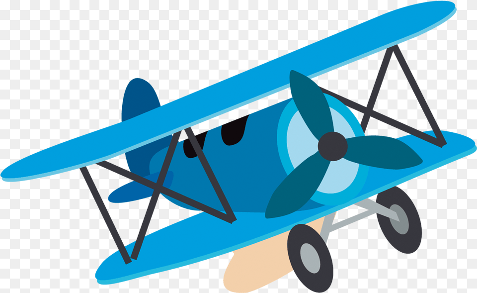 Airplane Child Cartoon Clip Art Cartoon Biplane Clipart, Aircraft, Vehicle, Transportation, Weapon Png